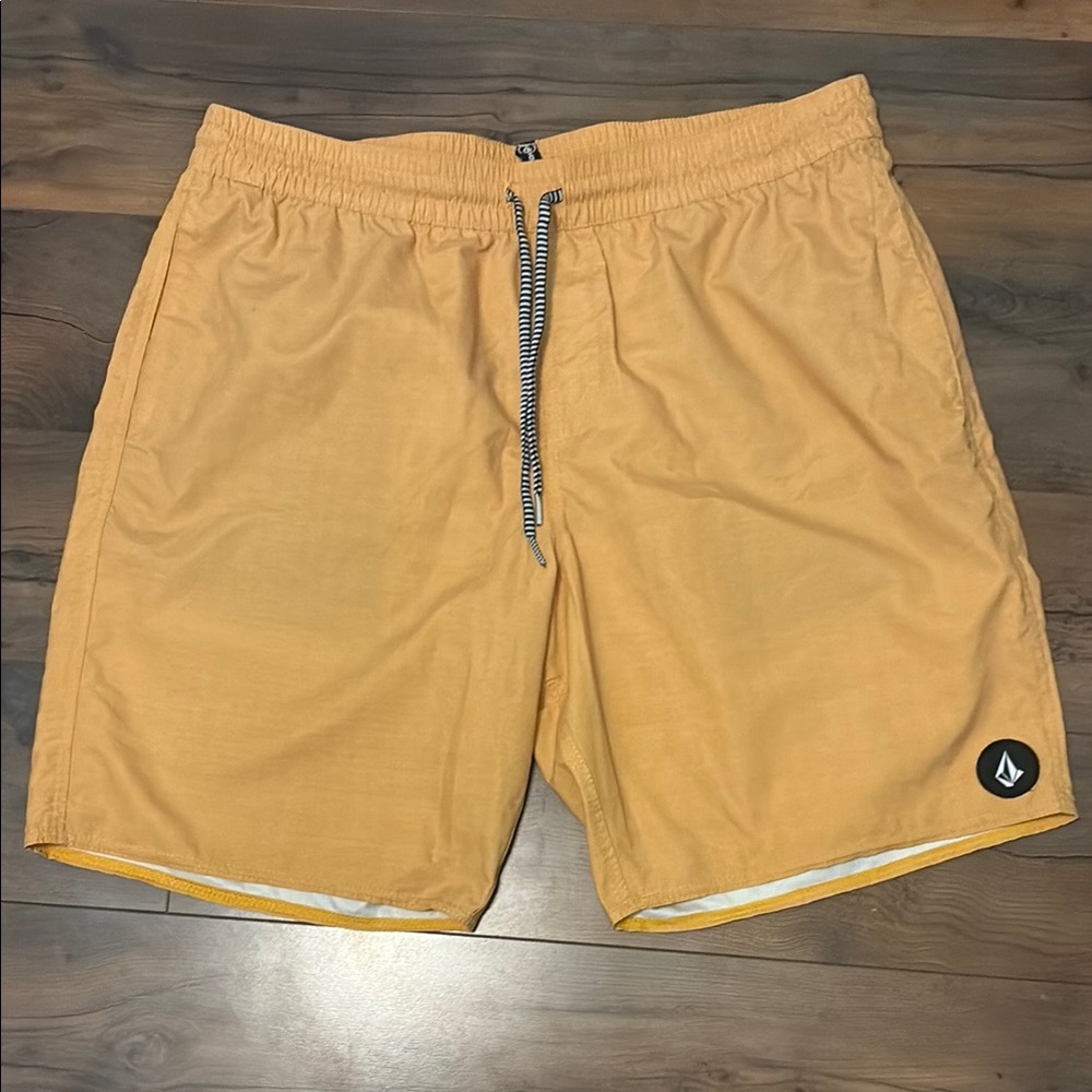 Volcom Orange Swim Shorts